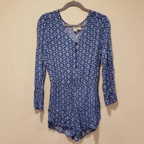 Long Sleeve Romper Mimi Chica Size Medium - Picture 1 of 7